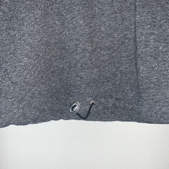 Calvin Klein Logo Half-Zip Pullover Black Heather, sz Small - Picture 5 of 7